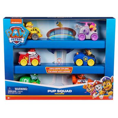 Pack 6 Racers Pup Squad La Pat' Patrouille