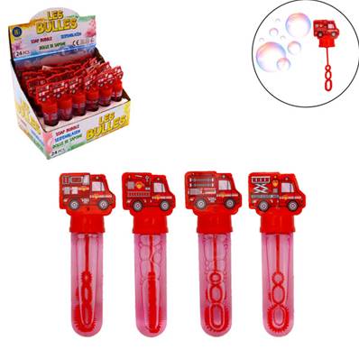 Bulles Camion de Pompier 35 ml 14 Cm