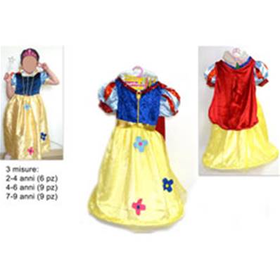 Costume Blanche Neige 2-4/4-6/7-9