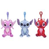 Peluche Porte Clés Stitch 3 Assortiments 12 Cm
