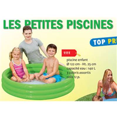 Piscine 122 cm Hauteur 25 Cm