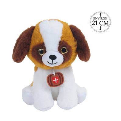 Peluche Saint Bernard Assis 21 Cm