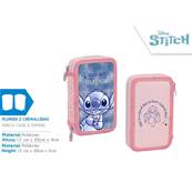 Trousse Double Fermeture 20 x 12 Cm Stitch