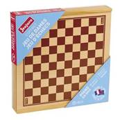 JEUJURA -  Dames Et Echecs - Coffret En Bois