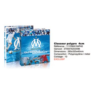 Classeur Polypro 4 cm 4 anneaux OM