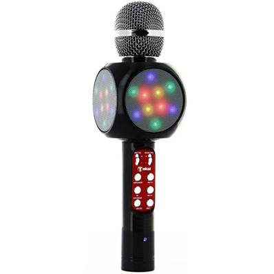 Micro Karaoké Avec Enceinte Multimédia, Leds Animées + Carte 4 Go