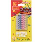 Blister 10 Bougies Magiques + Bodeches