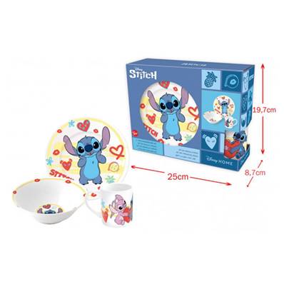 Set Déjeuner 3 Pièces Stitch