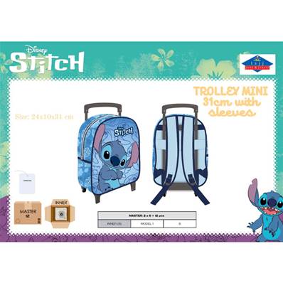 Sac Trolley Stitch 31 x 24 x 10 Cm