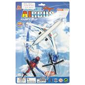 Blister Avion et 2 Hélicoptères 31 x 19,5 Cm