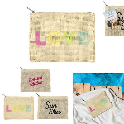 Pochette en Coton 20x15 cm