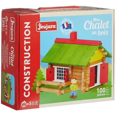 JEUJURA - Mon Chalet En Bois - 100 Pieces