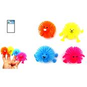 Animal Marionnette Doigt 6 Cm 4 Couleurs