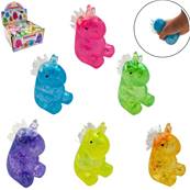 Animal Antistress Licorne Gel 10 Cm 6 Couleurs