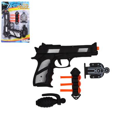 Blister Pistolet Flèches 21,5 Cm