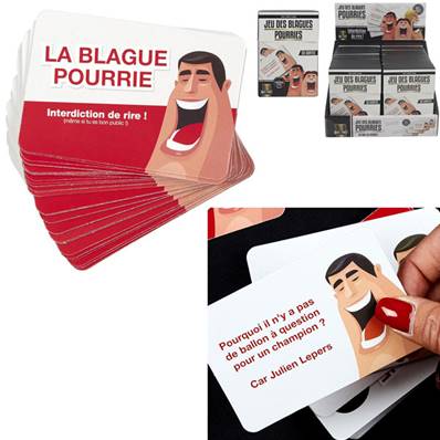 Jeu de Blagues Pourries x 50