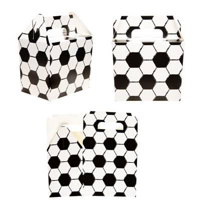 Boite Menu Enfant Football 14 x 9.5 x 12 Cm