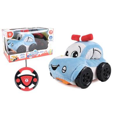 Voiture Rc Peluche Rouge
