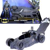 Spin MasterPack Batmobile + Figurine Batman 30 Cm