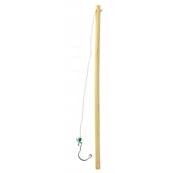 Sachet 2 Cannes Peche Bois 35 Cm