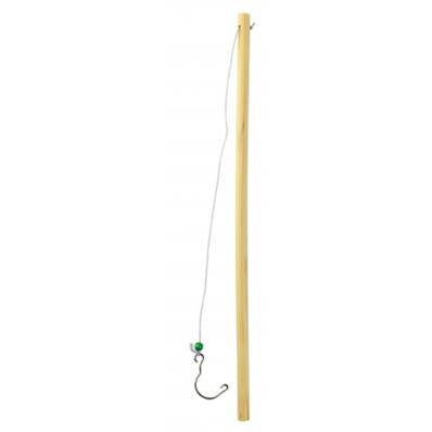 Sachet 2 Cannes Peche Bois 35 Cm