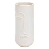 Vase Céramique Visage Soliflor h25
