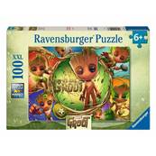 Puzzle 100 P Xxl  Nous Sommes Groot ! - Marvel Avengers 