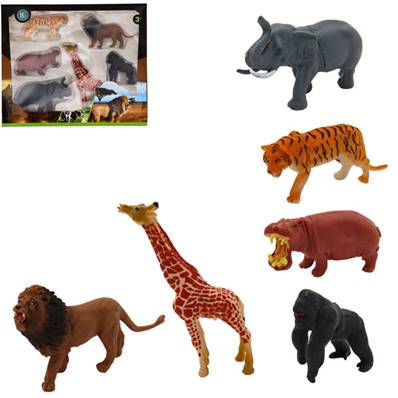 Boite Animaux du Zoo 7-13 Cm