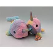 Dauphin Licorne Arc en Ciel 2 Assortiments 25 Cm