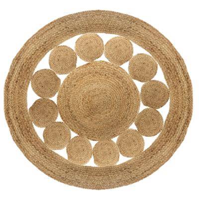 Tapis Jute Ajouré Esra  120 CM 