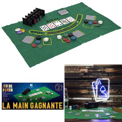 Jeu de Poker 200 Jetons 