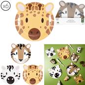 Assiette en Carton Savane x6 
