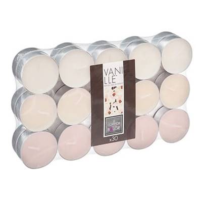 Bougie Chauffe-Plat Parfumé x 30 Vanille 