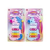Blister Xilophone Licorne 16 x 31 Cm