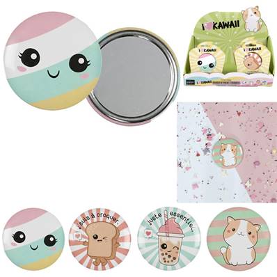 Miroir de Poche Kawaii