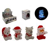Lampe Sujets Noël 8 Cm