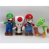 Mario 4 Assortiments Mario Luigi Yoshi Toad