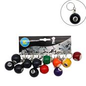 Pc Boule Billard 3,2 Cm 12 Assortis