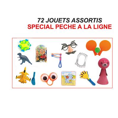 Sachet 72 Jouets Kermesse 