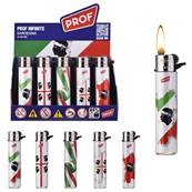Briquet Prof Sardegna Rechargeable Rond Flint