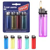 Blister 4 Briquets Prof Transparents