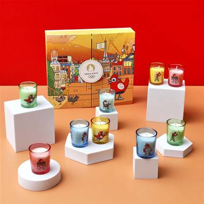 Bougie Parfumée Mascotte x9 Coffret 