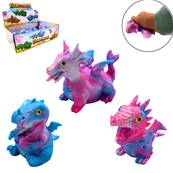 Dragon Antistress 8 Cm 3 Modèles Assortis