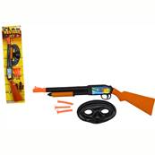 Blister Fusil 48 Cm avec 3 Flèches et Masque 