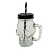 Verre Tête de Mort 500 ml 14 Cm