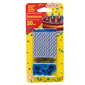 20 Bougies Bleues