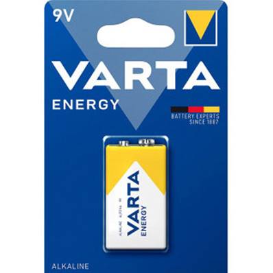 Bl 1 pile LR22 - 9volt - 6LR61 - alcaline - varta longlife 