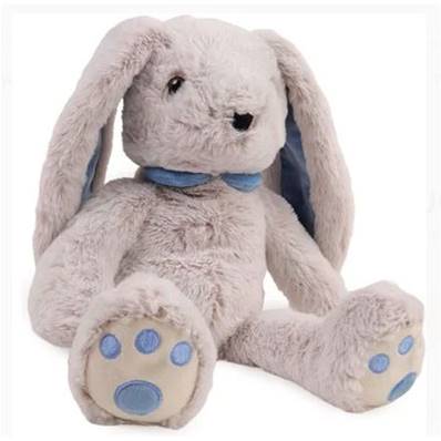Boite Peluche Lapin Lestee 47 Cm  