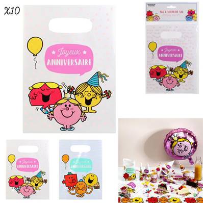 Sac à Bonbon Moniseur et Madame