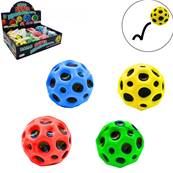 Balle Spatiale Super Rebond 70 mm 4 Couleurs Assorties
